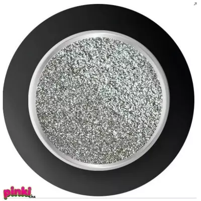 Géllakk Chrome Mirror Powder - Ezüst pigment por