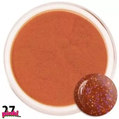 Géllakk Színes akril porcelánpor körömdísz 27.