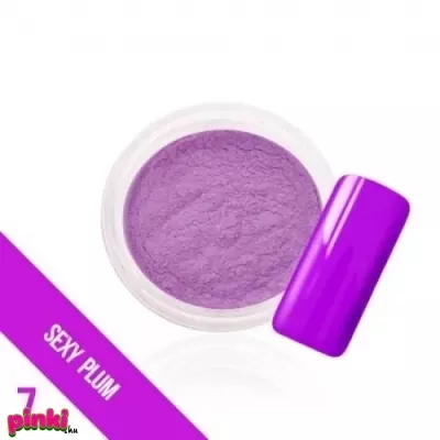 Géllakk Glow Effect Körömdísz pigmentpor#07