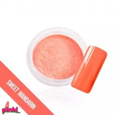 Géllakk Glow Effect Körömdísz pigment por #04
