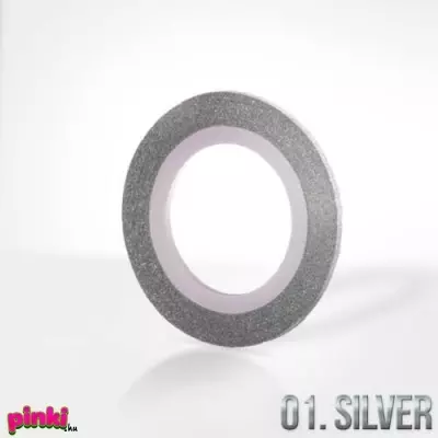 Géllakk Díszítő szalag Csillám Effect #01