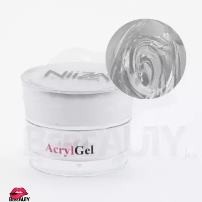 NiiZA AcrylGel Műköröm Zselé - Clear 15g