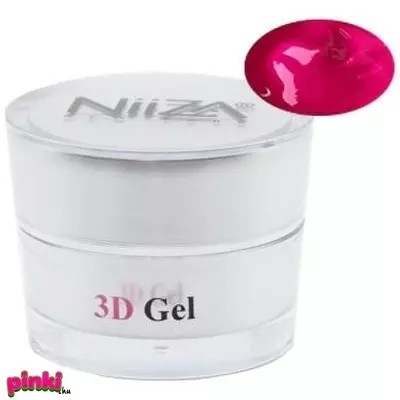 NiiZA 3D ColorGel Műköröm Színes Zselé 5g Pink
