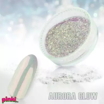 NiiZA Aurora Mirror Effect Körömdísz 4 pigment por körömre
