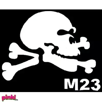 Géllakk Csillám tetováló sablon #M23
