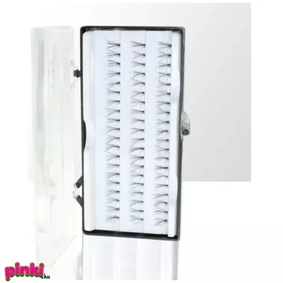 Géllakk Műszempilla tincses 60 pilla Cív 10mm Short