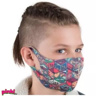 Szájvédő maszk mosható - gyerekeknek 1db