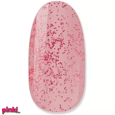 Niiza Rubber Base Gel Körömlakk Glitter Rose 4Ml