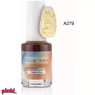 Celebnails Color Ink Drop-Blossom Hallo Dye Color Tinta A279 Sárga 12ml
