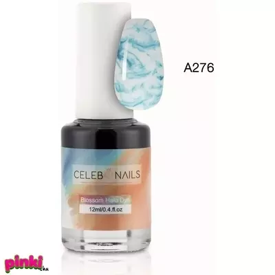 Celebnails Color Ink Drop-Blossom Hallo Dye Color Tinta A276 Kék 12ml