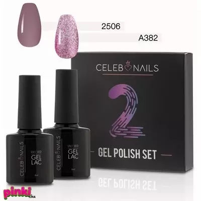 Celebnails 3Step Uv Led Gél Lakk Szett 2506-A382 2x8ml