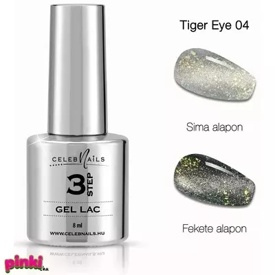 Celebnails Tiger-Eye Effekt Uv/Led Gél Lakk No.04 8ml