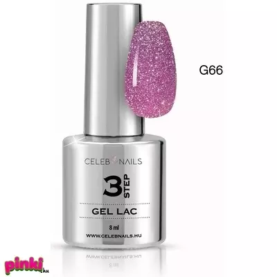 Celebnails 3Step Gél Lakk No. G66 Disco Gél