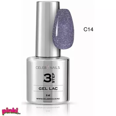 Celebnails 3Step Gél Lakk No. C14 Disco Gél