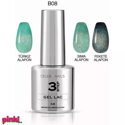 Celebnails Rainbow Cat-Eye Effekt  Uv/Led Gél Lakk. B.08 (8Ml)