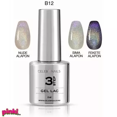 Celebnails Rainbow Cat-Eye Effekt  Uv/Led Gél Lakk. B.12 (8Ml)