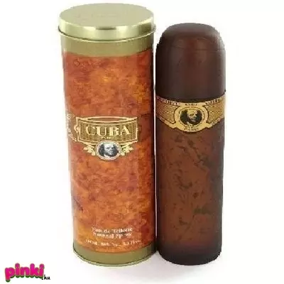 New brand cuba 100ml gold eau de toilette-férfi