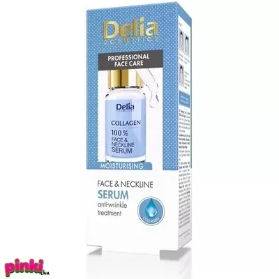 Delia arcszérum és nyakszérum ránc elleni - hidrátáló kollagén 10ml