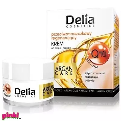 Delia ránctalanító, regeneráló arckrém koenzim q10-zel 50ml-delia