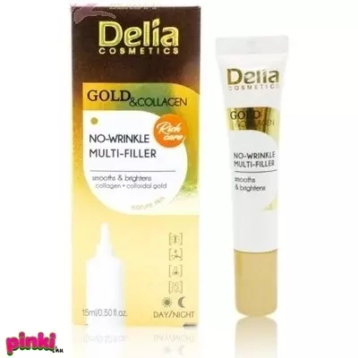 Delia delia gold & collagen koncentrált ápolás a ráncok ellen 15ml