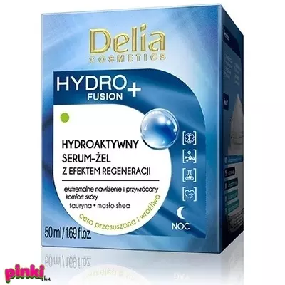 Delia delia hydro fusion éjszakai hidratáró arcszérum 50ml