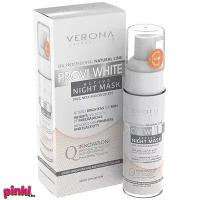 Verona provi white intenzív fehérítő arcmaszk 30ml