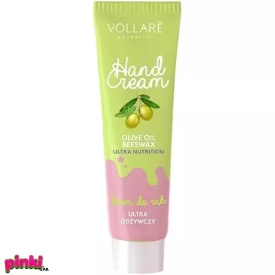 Verona Vollare Vegán Kéz- és Körömtápláló Krém Méhviasszal és Olívaolajjal 100Ml-Vollare