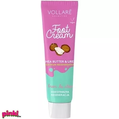 Verona Vollare Vegán Lábkrém SOS Regeneráló Urea, Sheavaj 100Ml Vollare