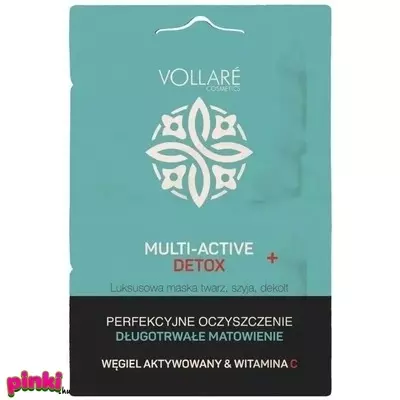Vollare detox arctisztító maszk 2x5ml -vollare