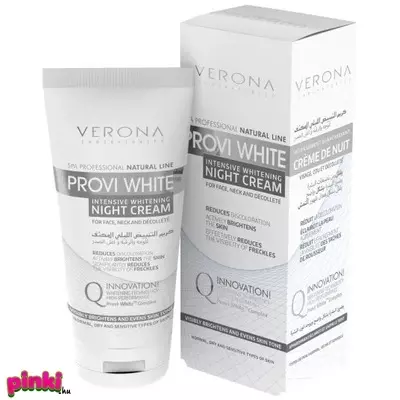 Provi White Intenziv Bőrvilagositó Éjszakai  Arckrém 50Ml