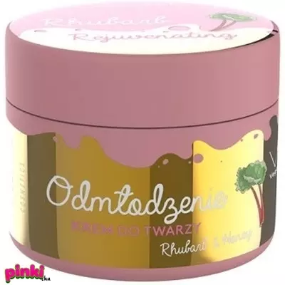 Vollare Vegán Arckrém fiatálitó rebarbarából 50ml