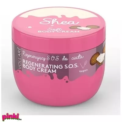 Vollare Vegán Testápoló intenzív S.O.S bőrregeneráló shea vaj kivonattal 250 ml