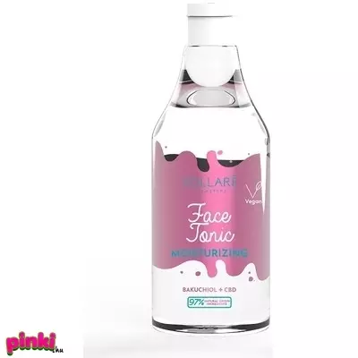 Vollare Vegán Bakuchol+CBD kendermag olajos hidratáló arctonik 300ml