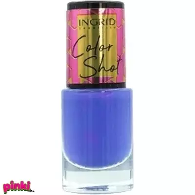 Ingrid Color Shot Körömlakk Blue Iris 7 ml