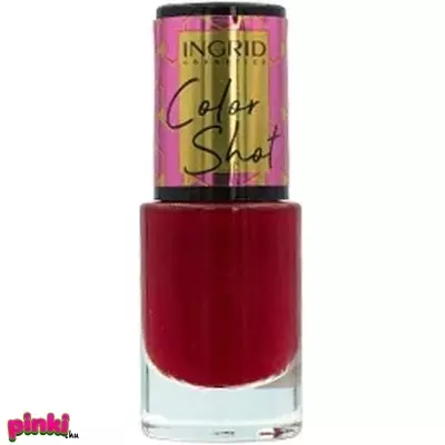 Ingrid Color Shot Körömlakk Scarlet 7 ml