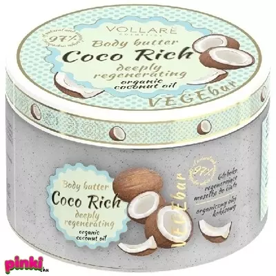 Vegebar Coco Rich Testvaj Kókuszolajjal 200Ml - Vollare