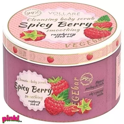 verona Vegebar Spicy Berry Tisztító Testradír 200Ml - Vollare