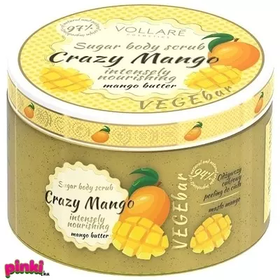 verona Vegebar Crazy Mango Tápláló Cukros Testradír 200Ml - Vollare