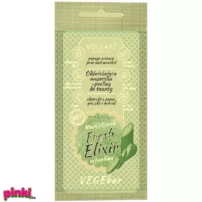 verona Vegebar Fresh Elixír Frissítő Arcmaszk És Radír 8Ml - Vollare