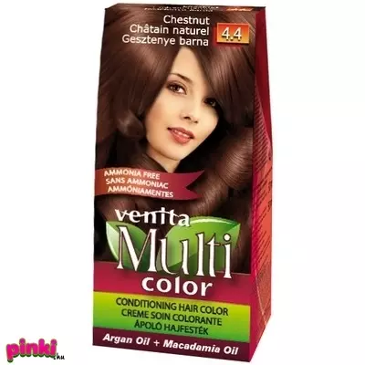 Venita hajfesték ammónia nélkül multi color 4.4 gesztenyebarna
