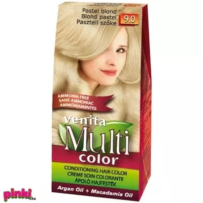 Venita hajfesték ammónia nélkül multi color 9.0 pasztell szőke