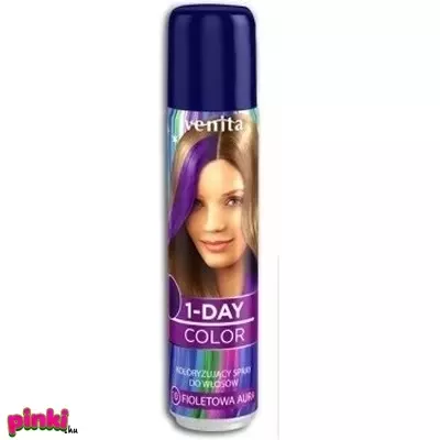 Venita hajszínező spray (1 nap) 50ml-venita 10- lila aura