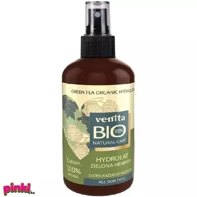 Venita bio hidrolátum testre és hajra zöld tea 100ml -venita