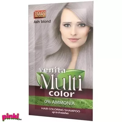 Venita Hajszínező Sampon Multi Color 40G 10.01 Hamu Szőke