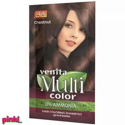 Venita Hajszínező Sampon Multi Color 40G 4.4 Gesztenyebarna