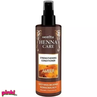 Venita Henna Care Erősítő és hidratáló haj- és fejbőrápoló (Henna, borostyán, zsurló és koffein kivonatok )100 ml-