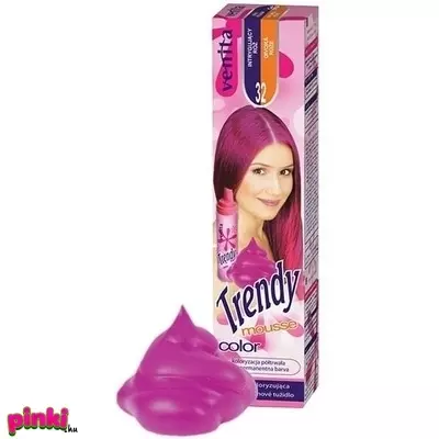Venita hajszínező hab trendy 75ml 32 kihívó rózsaszín