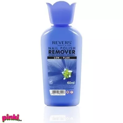 Revers Gyógynövényes Acetonmentes Körömlakklemosó 60Ml - Revers Len
