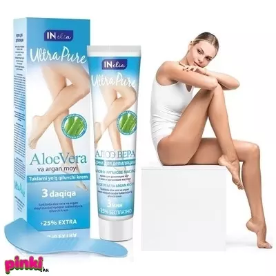 Revers Szőrtelenítő krém Ultra Pure 125ml(Aloe Vera és argan oil)