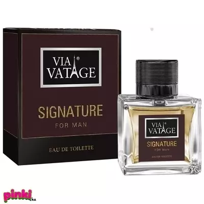Bi-es eau de toilette via vatage signature 100ml men férfi